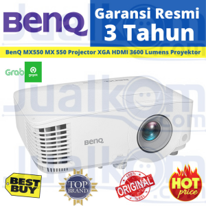 BenQ MX550 Projector XGA HDMI 3600 Lumens Proyektor