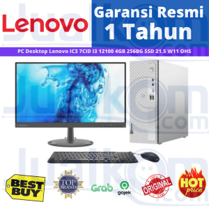 Lenovo IC3 7CID I3 12100 4GB 256BG SSD 21.5 Win 11 OHS