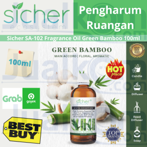 Refill Sicher SA-102 Fragrance Oil Green Bamboo 100ml