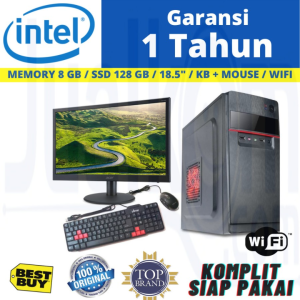 PC Rakitan i5 2400 8GB 128GB SSD Lengkap Siap Pakai